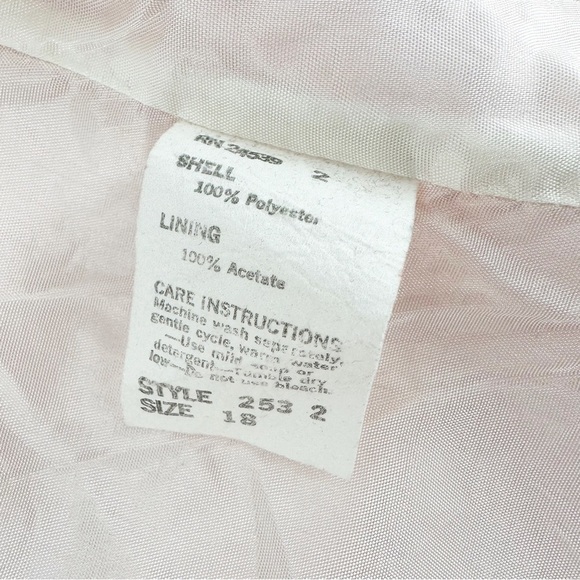 Vintage 70s/80s Toddler Girl Pink Spring Jacket by Outerworks Size 18 Months - Picture 6 of 7